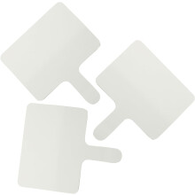 3pcs Dry Erase Answer Paddle Handheld Whiteboard Small Boards