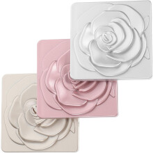 3 stuks draagbare, opvouwbare, compacte make-upspiegels met vergroting aan beide zijden