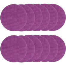 36 pegatinas circulares para colocar sobre alfombras, ideales para el entrenamiento de niños y niñas en el aula. Puntos de nailon para el suelo.