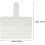 Lot de 3 tableaux blancs effaçables à sec, petits tableaux portables 2