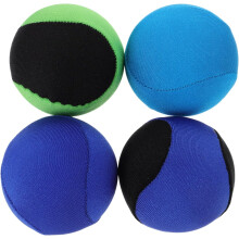 Lot de 4 balles flottantes pour jeux aquatiques, piscine et plage en été
