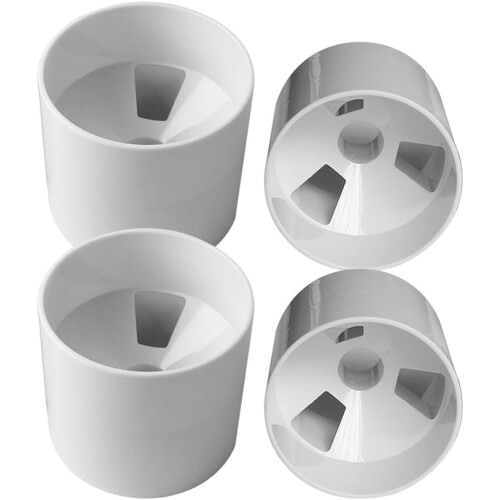 4 stuks plastic putting holes golfuitrusting