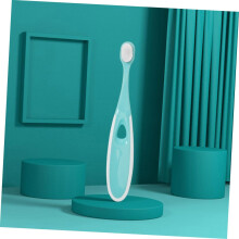 3 cepillos de dientes de cerdas suaves para niño y niña, ideales para viajes. Color aleatorio.