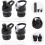 Universal Replacement Water Bottle Cap with Straw and Flip Lid 7