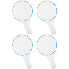 4Pcs Blue Circle Erasable Score Boards 20X30Cm Single-Sided Dry Erase Handheld Whiteboards