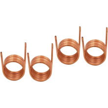 Lot de 4 tubes souples enroulés pour climatisation et congélateur, en matériau flexible.