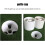 4 stuks plastic putting holes golfuitrusting 5