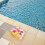 3 stk. blomsterdekk til dame – store badehetter i stoff 6