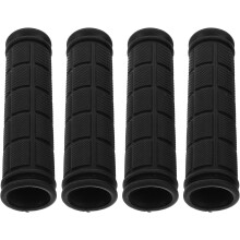Bike Handlebar Grips 4pcs Set – Anti-Slip Soft Rubber Covers for Road and Mountain Bikes