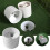 4 stuks plastic putting holes golfuitrusting 6