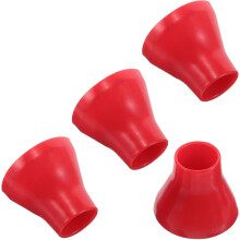 Lot de 4 pinces à ventouses pour balles de golf, outil portable de ramassage de balles avec ventouses en caoutchouc sécurisées