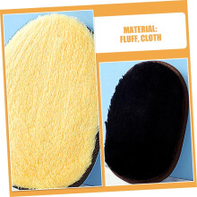 3pcs Cleaning Gloves Soft Cloth for Leather Products Polish Shoe Polishing Cloth and Leather Care Tool Kit