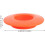 4pcs Kayak Paddle Drip Rings Orange Paddle Shaft Replacement Canoe Accessory 8