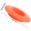 4pcs Kayak Paddle Drip Rings Orange Paddle Shaft Replacement Canoe Accessory 2
