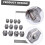 36pcs Stainless Wire Rope Connector Single Clips for Wires Splicer Cable Clamp 6