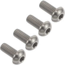 4Pcs M5X12Mm Bike Water Bottle Holder Screws Silver – Bicycle Bottle Cage Mount Bolts