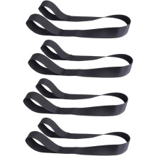 Lot de 4 sangles de ski, bandoulière pour chaussures de ski, laisse pour patins à roulettes, accessoires de ski