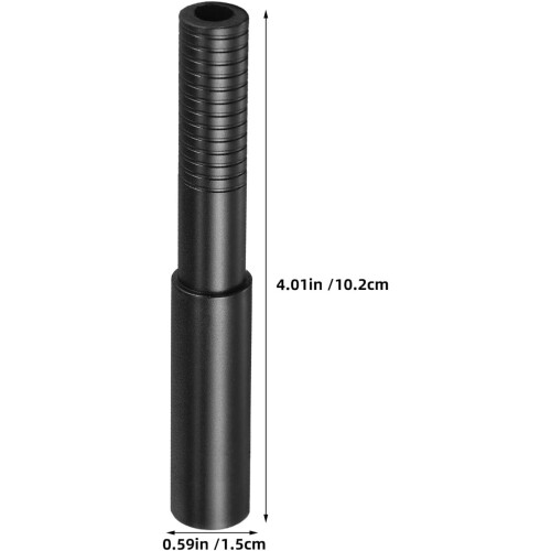 Set di 4 prolunghe per asta da golf da 102 mm in carbonio 1