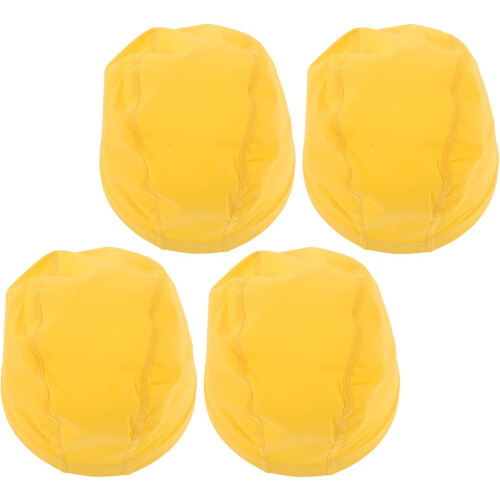 stk. vanntette, pustende badehetter for voksne, elastiske, store nylon-badehetter, sklisikre