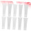 30pcs Leakproof Refillable Travel Bottles Plastic Squeezable Jars TSA Compliant for Shampoo Lotion 8