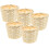 5pcs Synthetic Material Storage Baskets with Simple Design for Home and Picnic Use 1