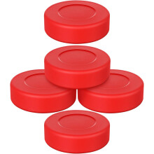 5 discos de hockey con superficie mate para entrenamiento y práctica, discos de hockey callejero y de pista suaves.