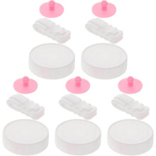 Vacuum Compression Bag Plugs and Seal Caps with Air Tight Clips