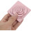 3Pcs Portable Folding Compact Makeup Mirrors with 2-Sided Magnification 8