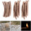 Portable Fire Starter Rope 30pcs with Beeswax Hemp String, Camping Fire Rope Set 7