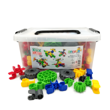 Klix Cubes Gear 310 stk. - Byggeklodser