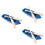 3Sets Miniatuur Boot Decor Met En Roeispanen 1