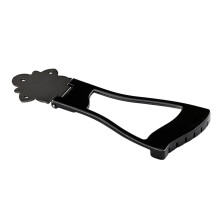 Elegante Zwarte Metalen Bridge Tailpiece Voor Gitaar