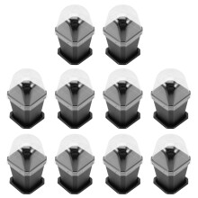 10Sets Duurzame Plant Potten ABS Voor En
