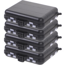 4St Visdoos Met Verdelers, Stevig PVC Bait Case En Lure Box