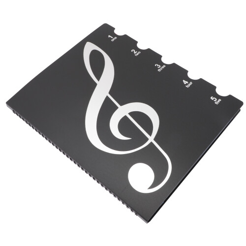 Abs+pp Documentmap Voor Muziekbladen, A4, Veelzijdig Gebruik