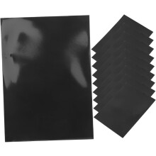 Matte kaarthoesjes, 50 stuks, dikke plastic beschermhoesjes voor in een displaydoos.