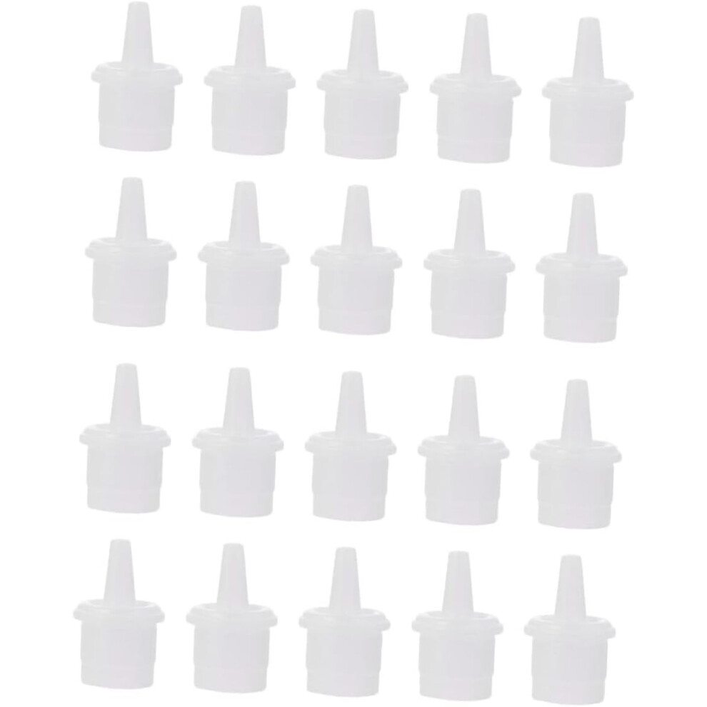 Hkhbjs 50Pcs Lash Glue Sensitive Eyelash Extension Supplies Replacement Bottle Tip