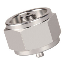 1Set Duurzame Aluminium Omzetkop Voor Gasfles En Camping