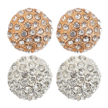 4St Hoogwaardige Metalen Strass Knopen Voor Creatieve Hobby