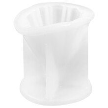 1X Herbruikbare Silicone Kaarsmal Bruidsjurk Geurkaars