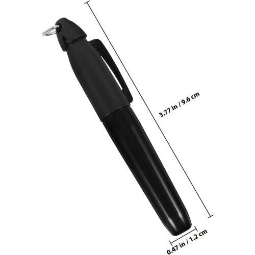 Golf Ball Line Marking Pens 4pcs Set Black Triangle Hook Alignment Tools Golf Supply 1