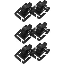 6pcs Drinking Water Bag Pipe Fixing Clip Water Bottle Backpack Holder