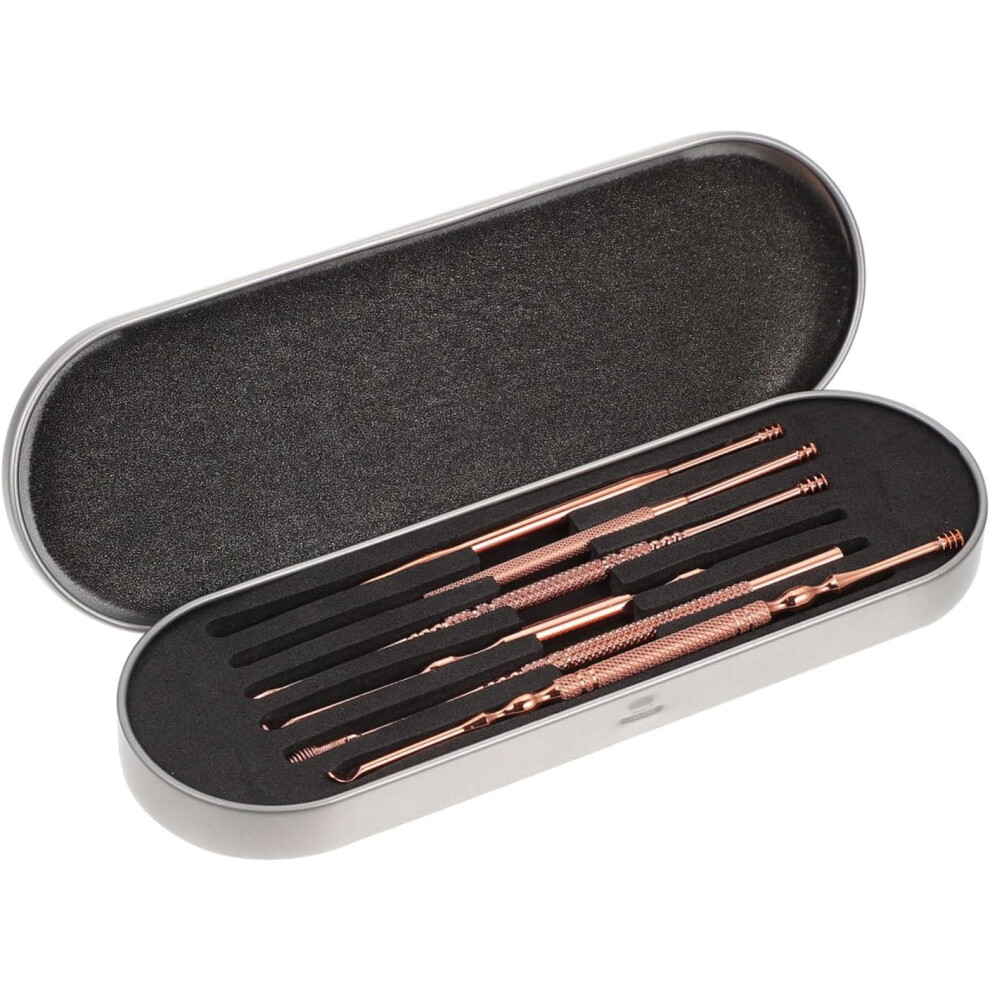 Hkhbjs Stainless Steel Ear Scoop Ear Cleaning Tools Multipurpose Earwax Removal Kit