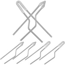 Set van 6 houtbrandertips, vervangingsdraad voor pyrografie met hoge weerstand