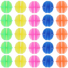 Lot de 6 clips de rayons de vélo colorés, accessoires de cyclisme lumineux