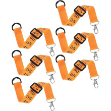 6pcs Football Chain Clip Referee Adjustable Down Judge Straps Marker Training Chain Clip American Football