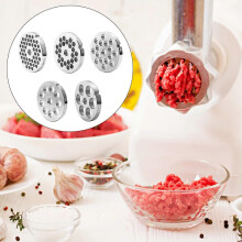 (12mm) 6mm/8mm/10mm/12mm/18mm Hole Meat Grinder Parts Kitchen Appliance Meat Grinder Crusher Mincer Plate Disc Knife  8mm