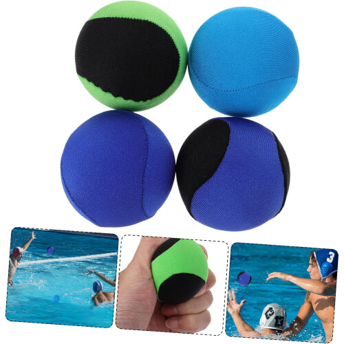 4pcs Floatable Water Sports Bouncing Balls Pool Playing Balls for Summer Beach 2