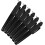 Ensemble de 6 marqueurs de balles de golf avec clip en fer noir 1