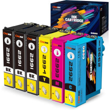 6x BLÆK TIL EPSON 29XL XP-235 XP-245 XP-247 XP-255 XP-257 XP-332 XP-335